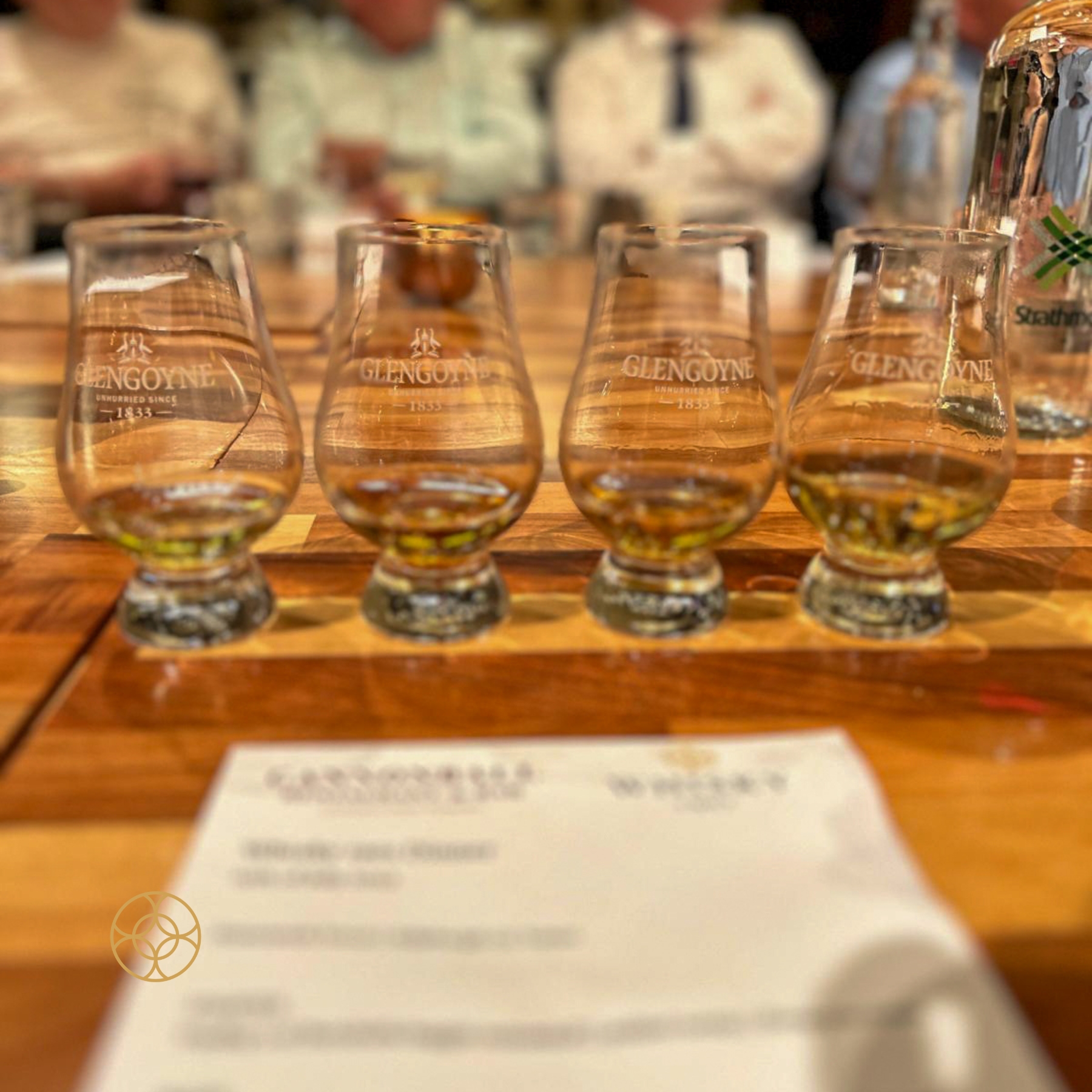 A whisky tasting event at the Cannonball Restaurant in Edinburgh